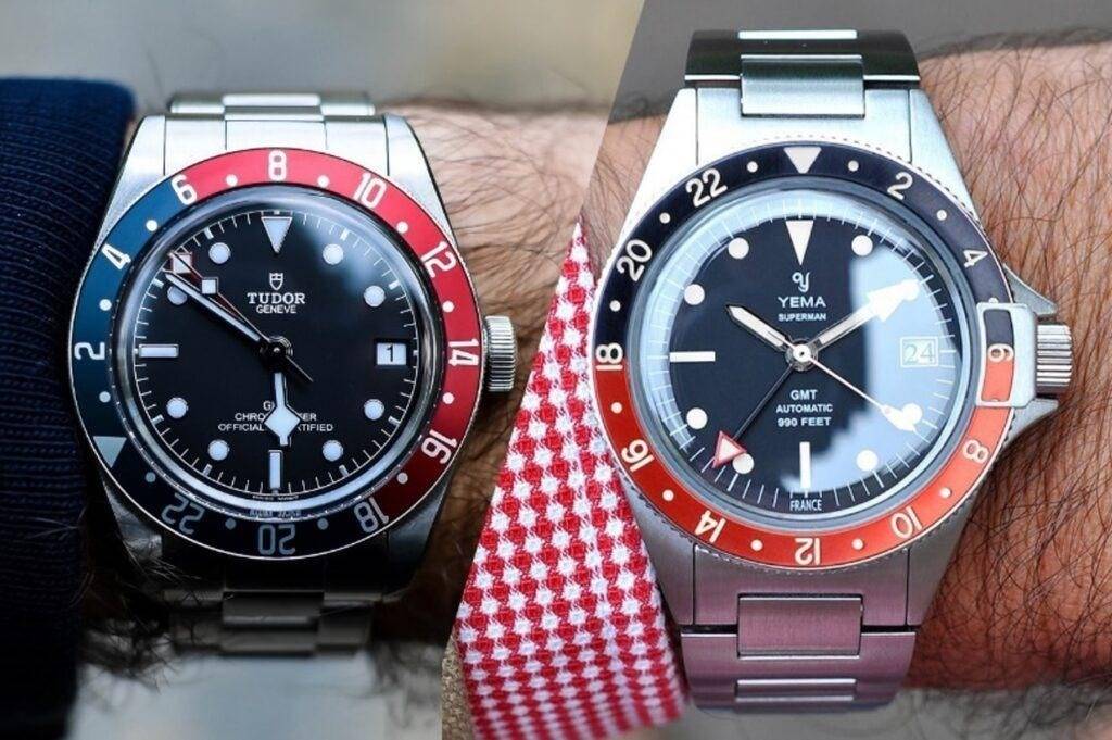 Montre « true GMT » vs « office GMT » (Source : WatchCrunch @watchobsessed)
