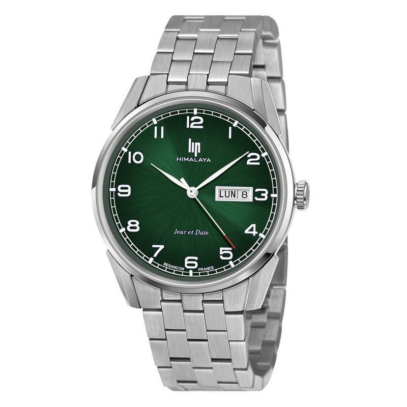 Lip Himalaya Jour et Date avec mouvement à quartz Miyota