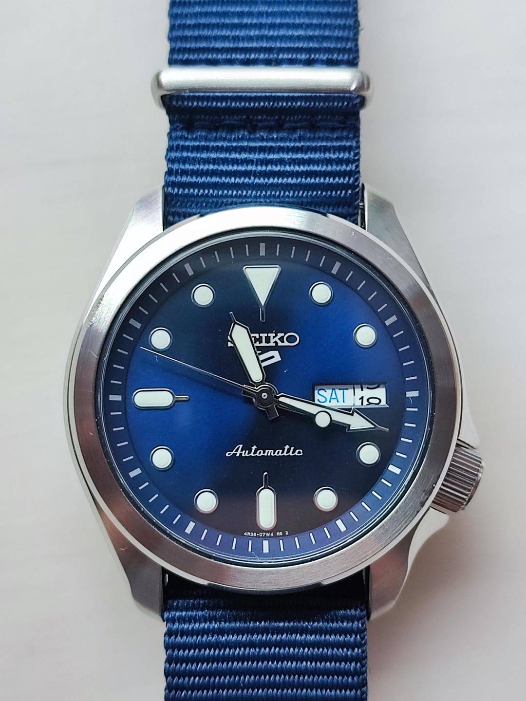 Seiko SRPD mettant à jour sa date (Source : Reddit - @KH2814)