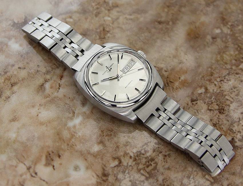 Ulysse Nardin jour-date vintage, circa 1960 (Source : WatchArtExchange)