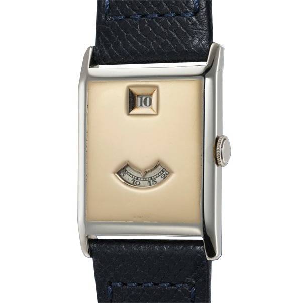 Montre Audemars Piguet vintage à heure sautante (Source : Sotheby's)