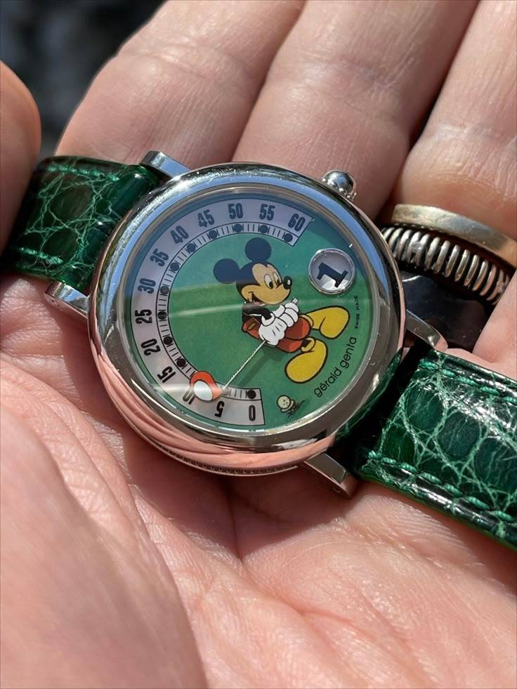 Montre Gerald Genta « Retro Fantasy » Disney, Circa 1990 (Source : Andrea Foffi)