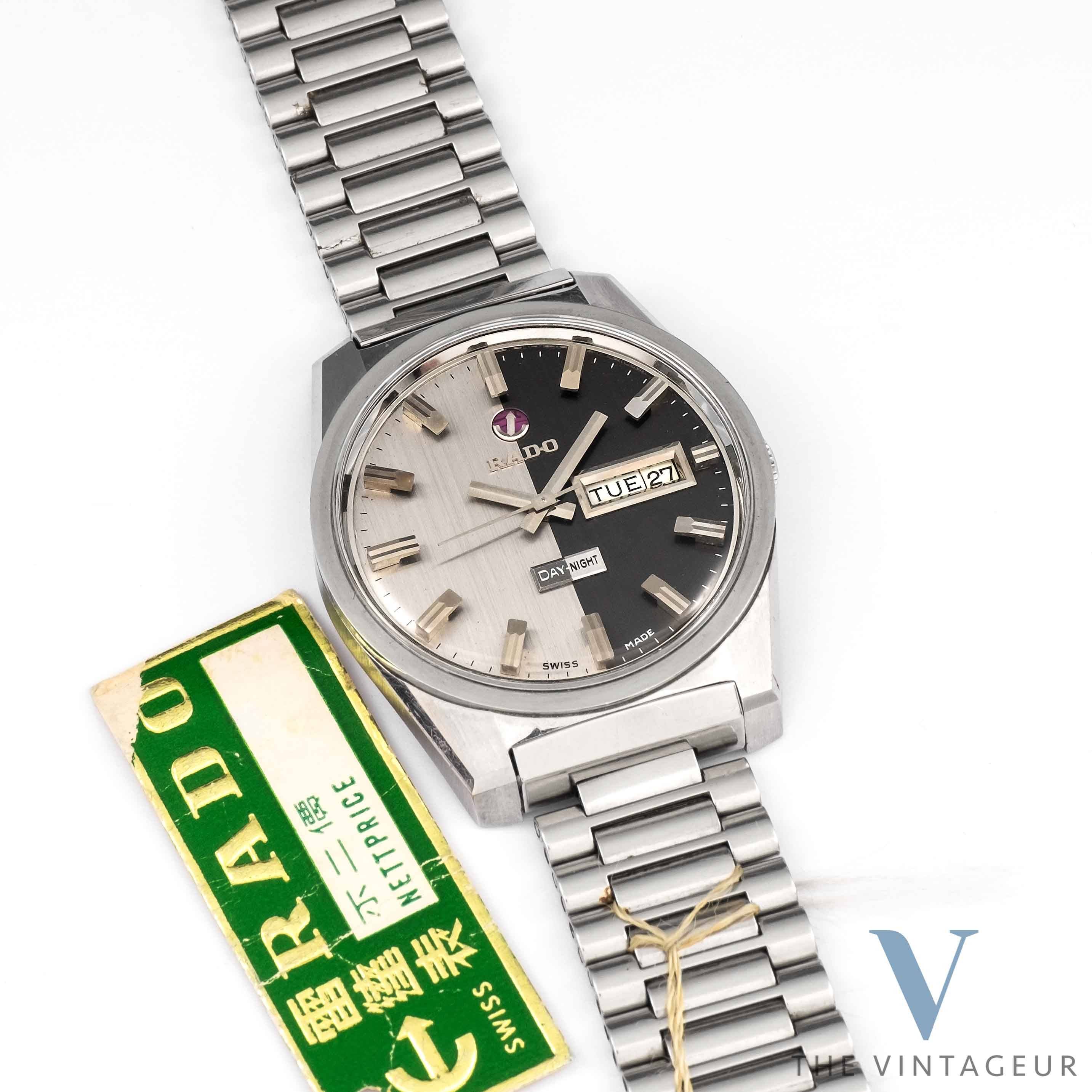 Rado Day-Night référence 11847, circa 1970 (Source : The Vintageur)