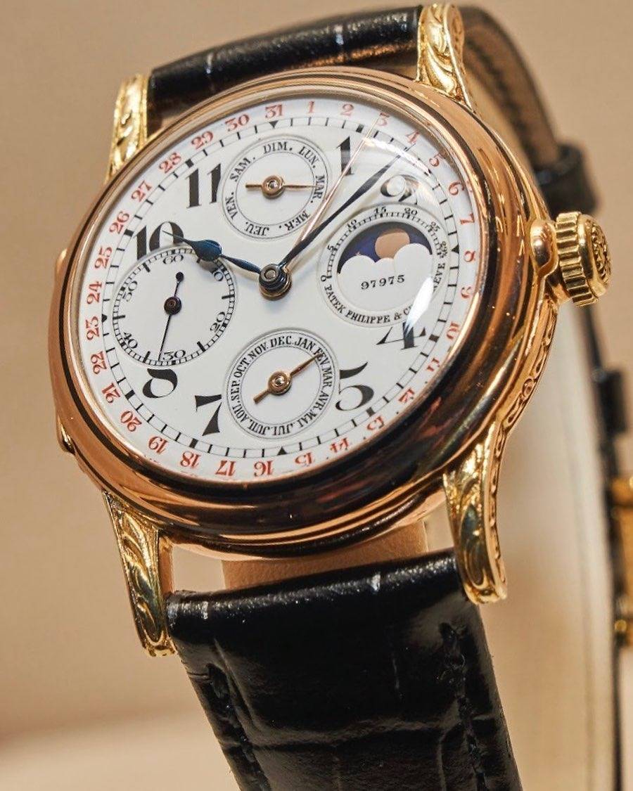 Montre Patek Philippe référence 97975, 1925 (Source : Revolution Watch)