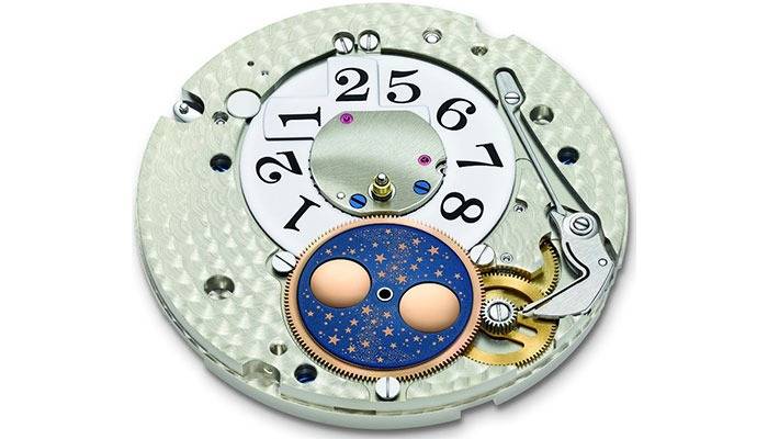Mouvement à complication phase de Lune (Source : Siam Watch Club)
