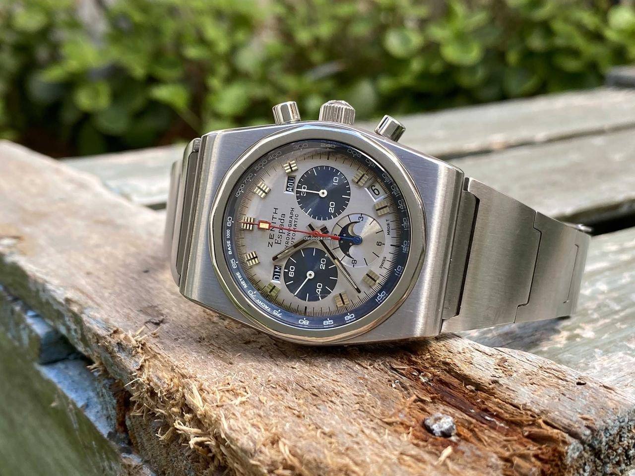 Zenith Espada référence 01.0040.418, circa 1970 (Source : Chrono24 - @Watches83)