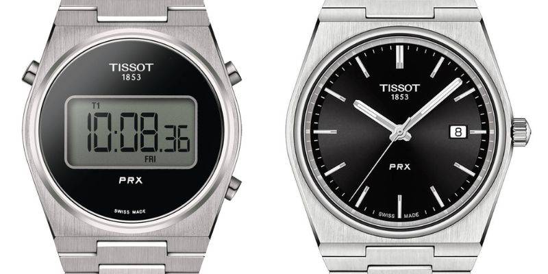 Montre digitale vs montre analogique