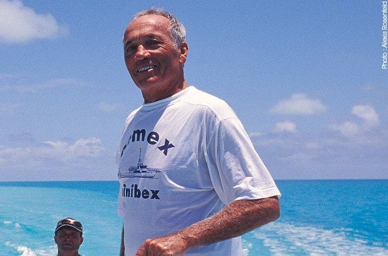 Henri Germain Delauze, fondateur de la COMEX (Credit photo : Alexis Rosenfeld)