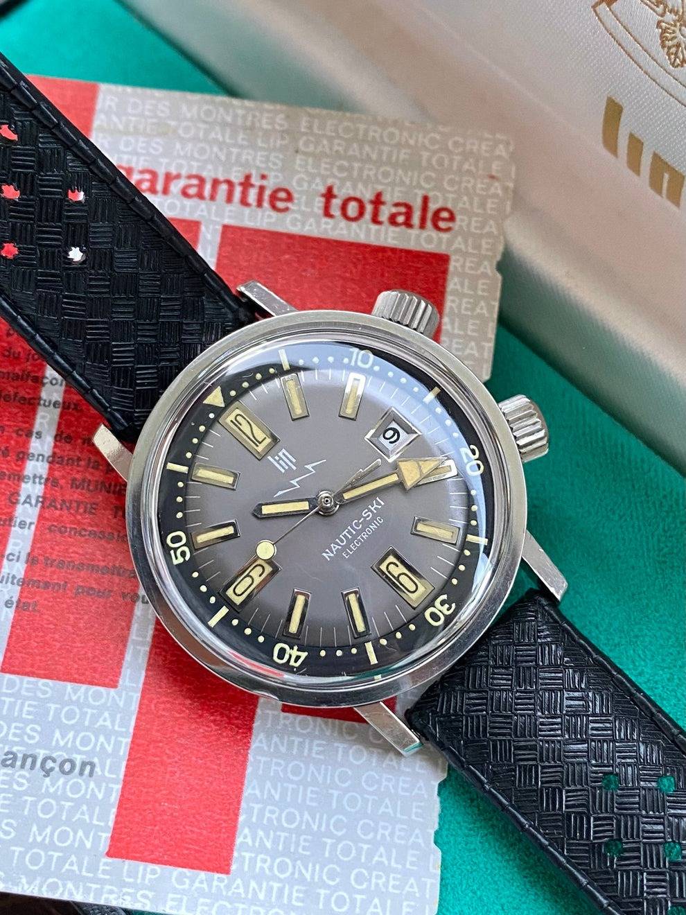 Lip Nautic Ski, 1968 (Source : L'Heure Des Montres)