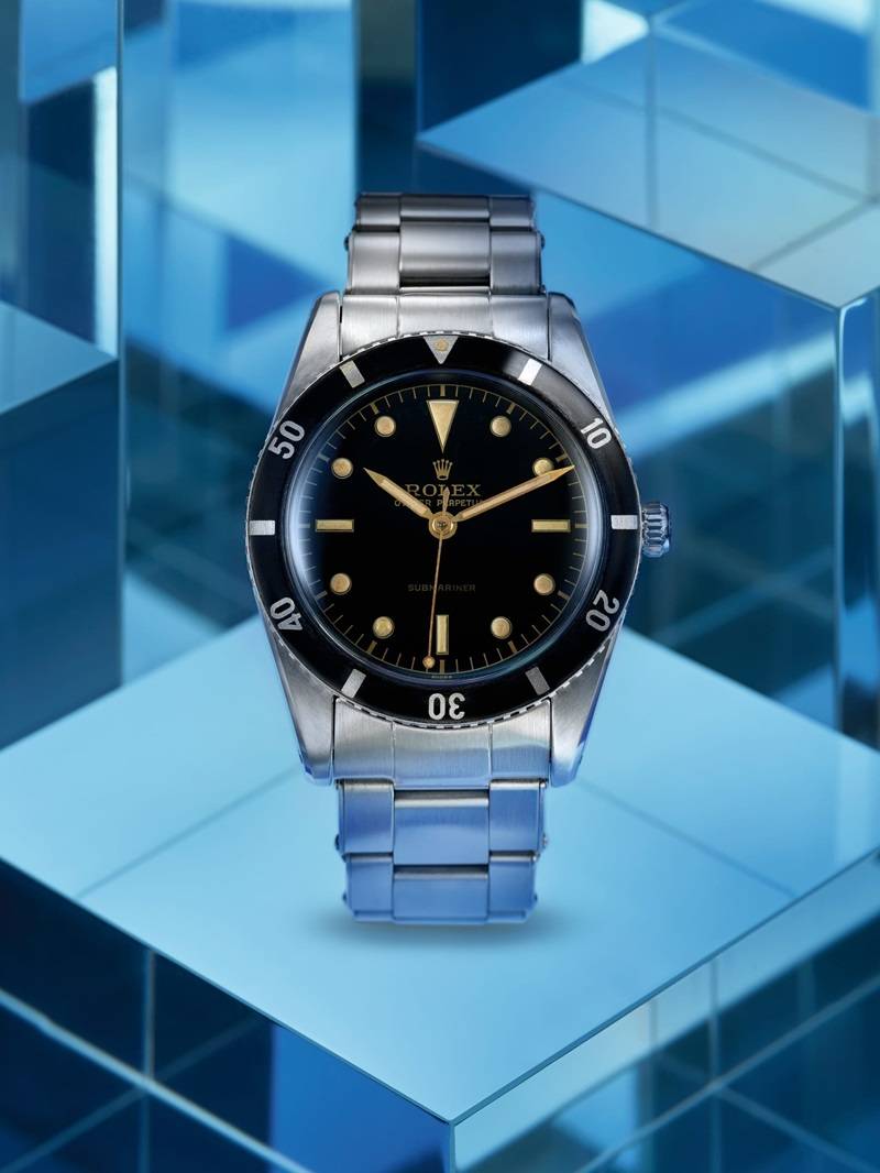 Rolex Submariner réf. 6204, 1953 (Source : site officiel Rolex)