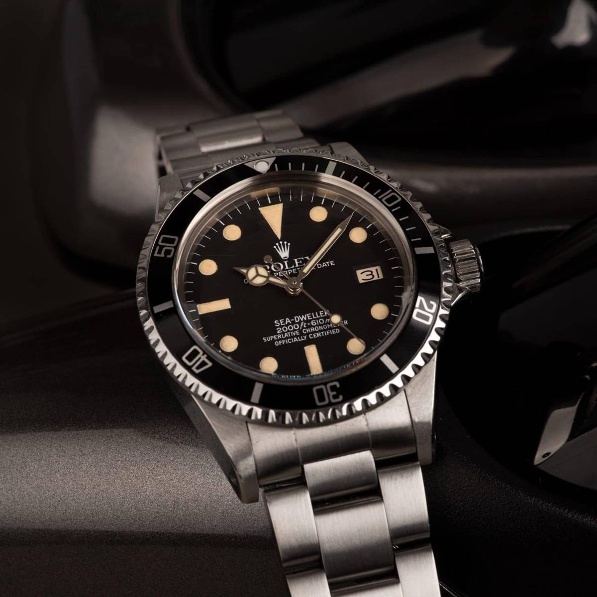 Rolex Sea-Dweller réf. 1665, 1978 (Source : Watches of Lancashire)