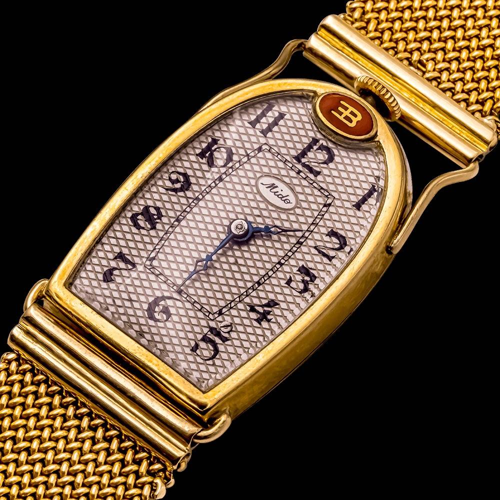 Montre-radiateur Mido x Bugatti (Source : site officiel Mido)
