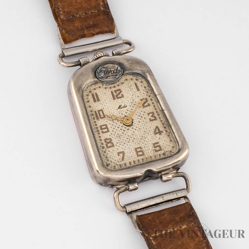 Montre-radiateur Mido x Ford, circa 1920/1930 (Source : The Vintageur)