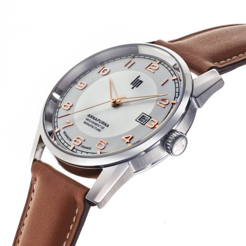 Montre Lip Annapurna moderne réf. 676011 (Source : site officiel Lip)