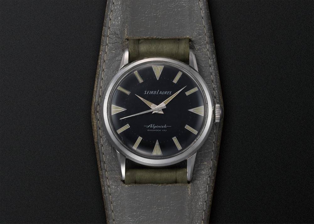 Montre Seiko Alpinist, 1959 (Source : Seiko Watches)