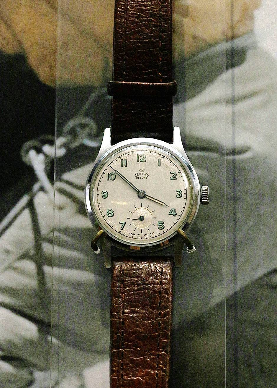 La montre Smiths De Luxe d'Edmund Hillary (Source : Flickr - @Noodlefish)