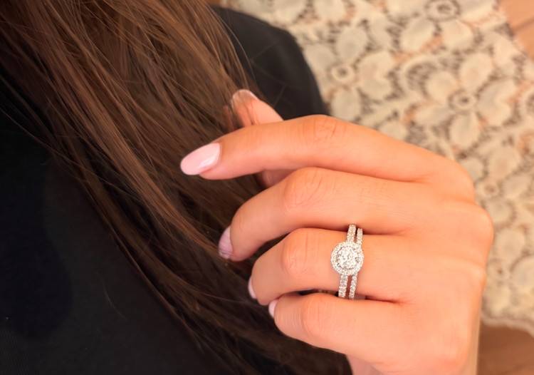 Bague de fian&ccedil;ailles diamant